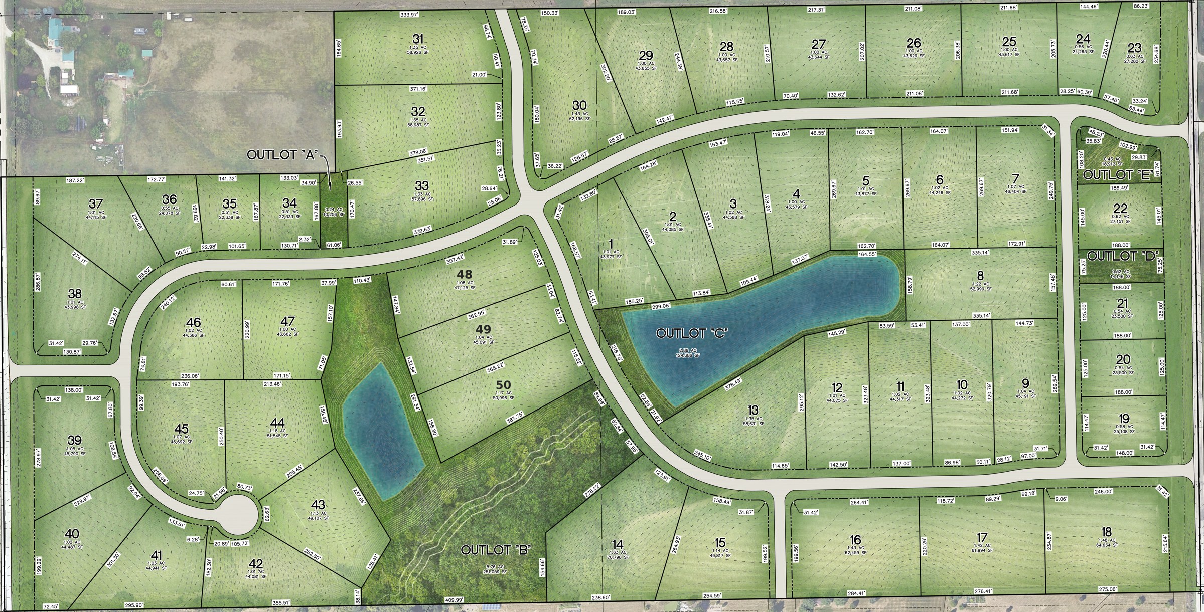 Hidden Lakes Site Plan
